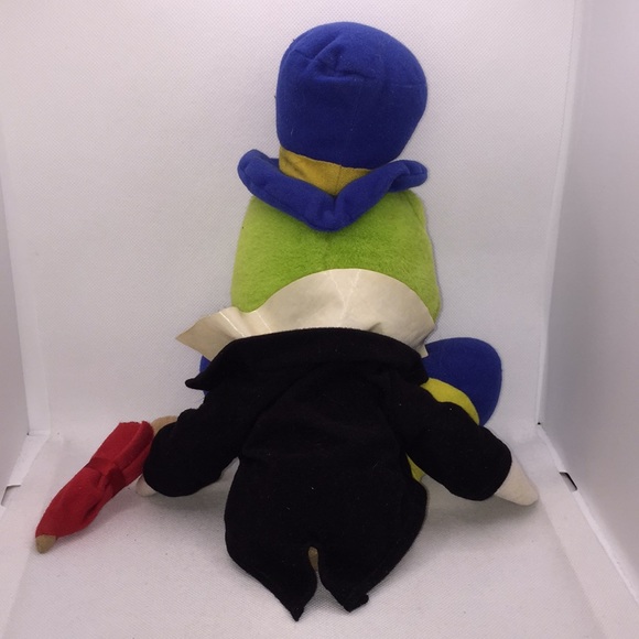 Jiminy Cricket Plush Stuffed Toy 14” Disney Pinocchio - Picture 5 of 9